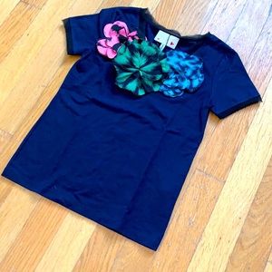 Lanvin Silk Trimmed Top